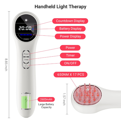 Купить Гребень Regrowth волос света СИД PDT около ультракрасного Massager скальпа роста волос онлайн изготовление