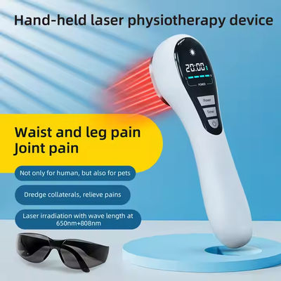 Купить Physiotherapy Instrument Cold Laser Near Infrared Light Therapy Device for Human or Pets Pain Relief, Skin Smooth онлайн изготовление