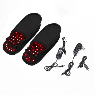 132 LEDS Обувь Красный свет Терапия Туфли 660nm 850nm Для облегчения боли в ногах