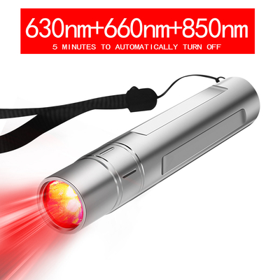 Портативный 850nm Handheld медицинский факел терапией красного света лампы 630nm 660nm