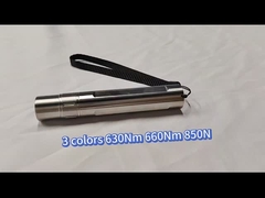 ручная терапия с подсветной лампочкой красный свет терапия ручка 630nm 660nm 850nm терапия инфракрасным светом